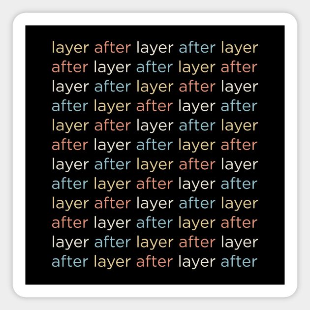 3D Printing - Layer After Layer Magnet by toddsimpson